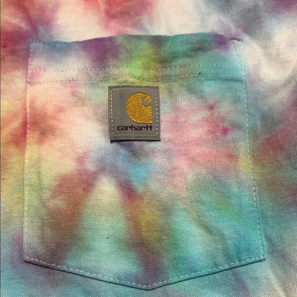 Carhartt Multicolor Tie-Dye Pocket Tee - Picture 2 of 10